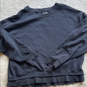 Athleta Sundown Black Sweatshirt